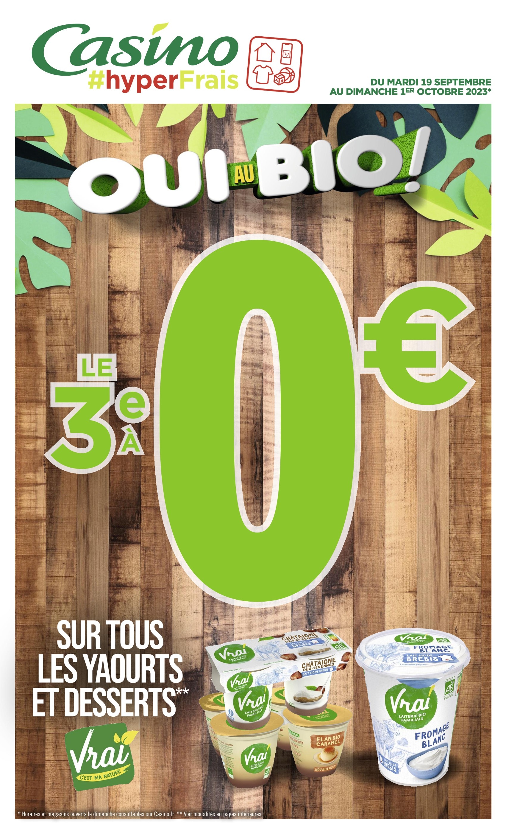 OUI AU BIO !