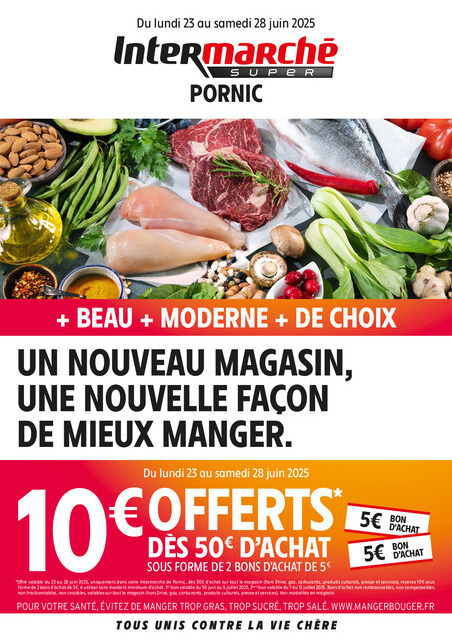 BIENVENUE DANS VOTRE NOUVEAU MAGASIN, TOUT BEAU, TOUT NEUF !