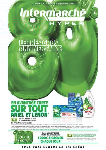 Intermarché C'est le très gros anniversaire