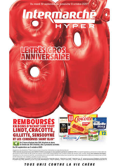 Intermarché C'est encore notre très gros anniversaire