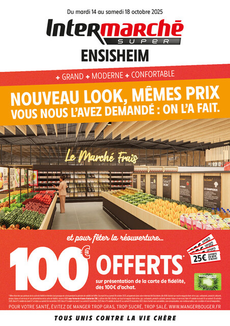 spécial ré-ouverture après travaux