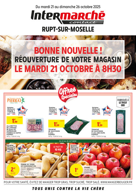 BONNE NOUVELLE ON RÉOUVRE !