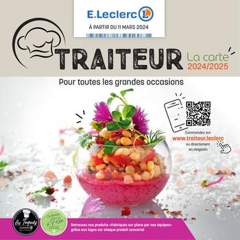 Leclerc CARTE TRAITEUR PERMANENTE MAISON