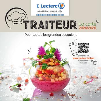 Leclerc CARTE TRAITEUR PERMANENTE