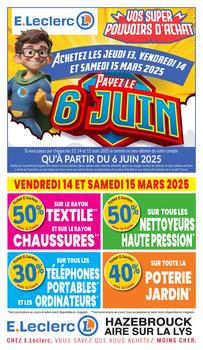 Leclerc Tract mag 10 au 16 mars