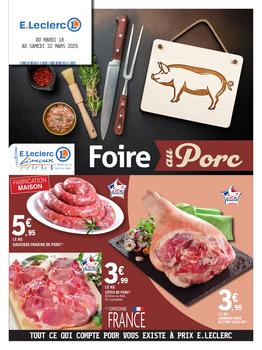 Leclerc FOIRE AU PORC