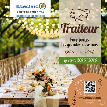Leclerc CARTE TRAITEUR PERMANENTE