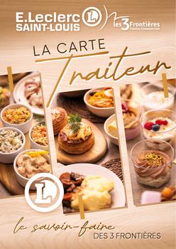 Leclerc Carte traiteur generale