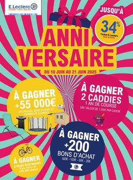 ANNIVERSAIRE MAGASIN
