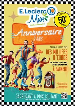 Leclerc Anniversaire 9 ans