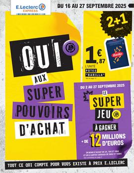 Leclerc Super Pouvoirs d'Achat