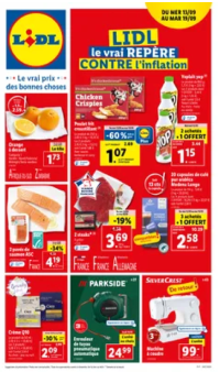 Catalogue de la semaine Du 13/09 au 19/09
