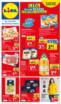 Catalogue de la semaine Du 20/09 au 26/09