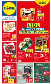 Catalogue du Du 04/10 au 10/10