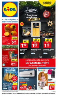 Des fêtes magiques à prix Lidl du 08/11/2023