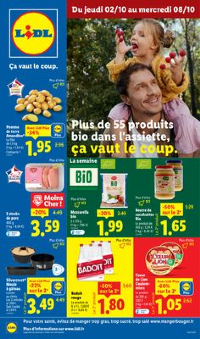 Plus de 55 produits Bio