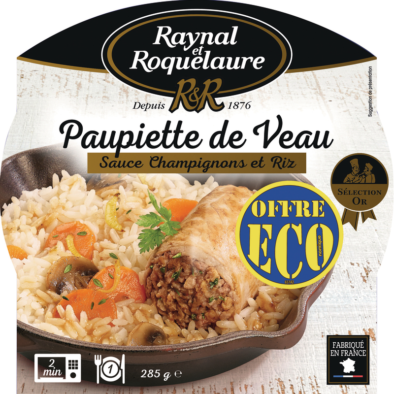 PAUPIETTE DE VEAU Raynal & Roquelaure
