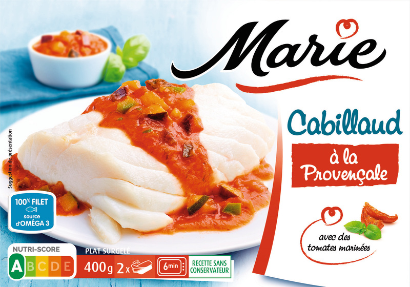 CABILLAUD A LA PROVENCALE MARIE