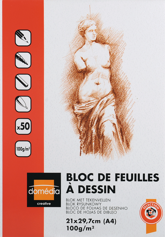 BLOC DESSIN DOMEDIA