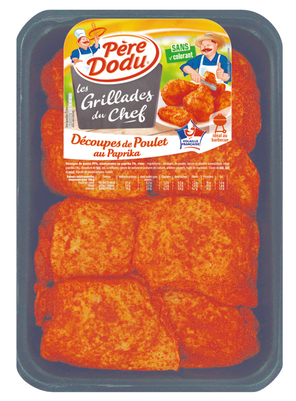 HAUTS DE CUISSES DE POULET PAPRIKA père dodu