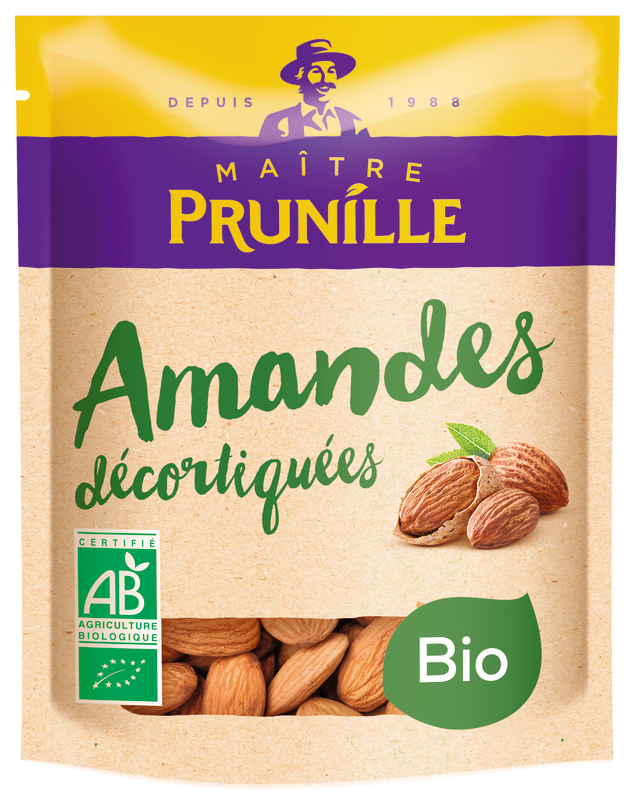 AMANDES DÉCORTIQUÉES BIO MAITRE PRUNILLE