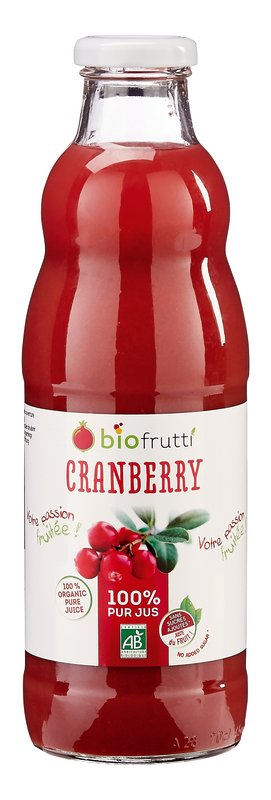 JUS BIO CRANBERRY Bio Frutti