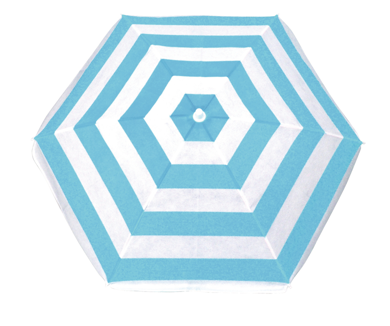  PARASOL RAYÉ BICOULEUR 100CM  code EAN 3999991660362 