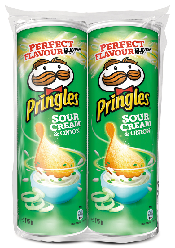 PRINGLES SOUR CREAM AND ONION 