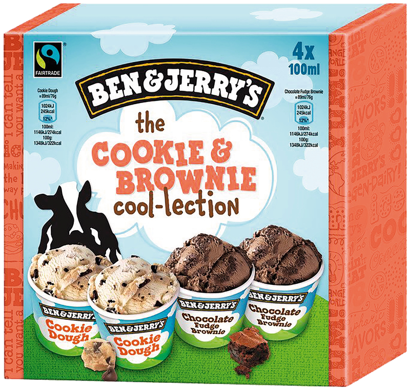 MINI POTS COOKIE BROWNIE BEN & JERRY'S