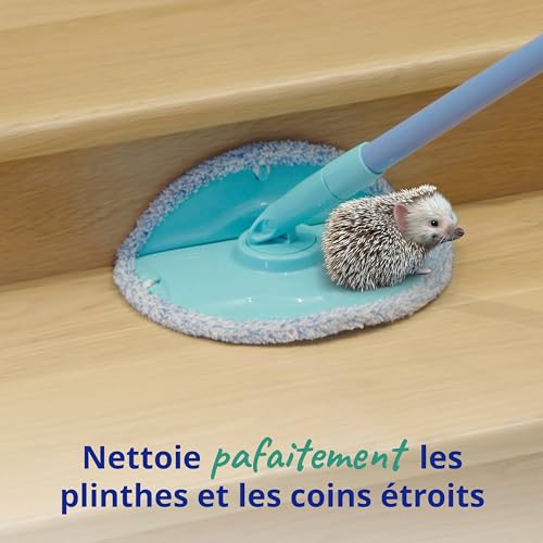 Spontex Aqua Revolution IDÉAL POUR LES PLINTHES ET LES ANGLES ÉTROITS Spontex Aqua Revolution 3384128002380