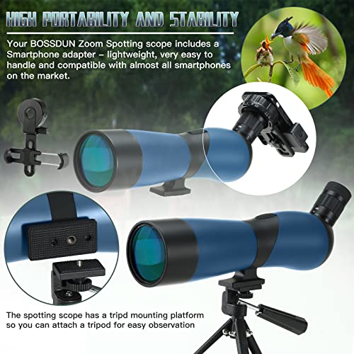 BOSSDUN Télescope d'observation Objectif optique FMC et prisme BAK4 BOSSDUN Télescope d'observation 0799513870421