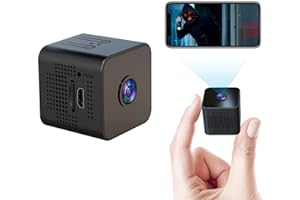Beseloa Mini Camera Espion sans Fil 2K 