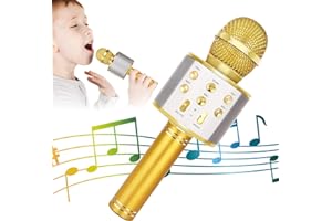 KIDWILL Microphone Bluetooth Karaoké sans Fil