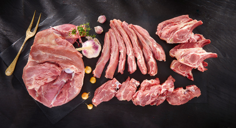 AGNEAU : QUART AVANT (COLLIER, POITRINE, ÉPAULE...