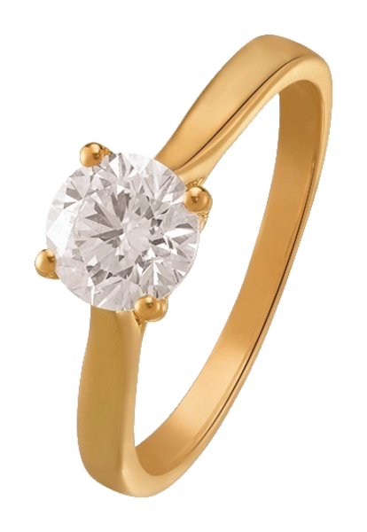  Solitaire Or 750 Millièmes Recyclé Et Diamant De Synthèse 1 Carat code EAN 000000269396 