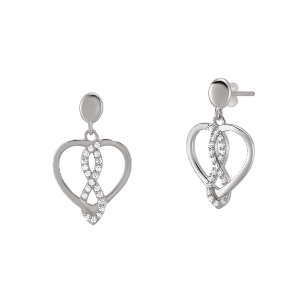  Coffret Parure Collier + Boucles D'oreilles Argent Et Oxydes De Zirconium code EAN 000000294973 