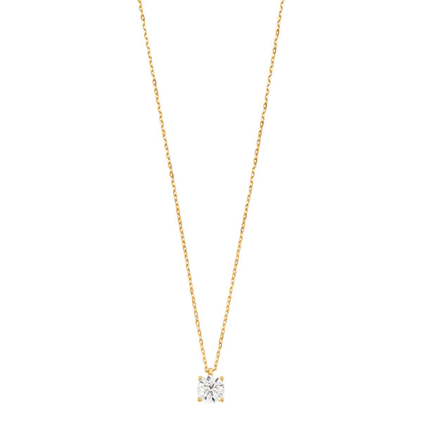  Collier Or 750 Millièmes Et Diamant 0,50 Carat code EAN 000000608065 