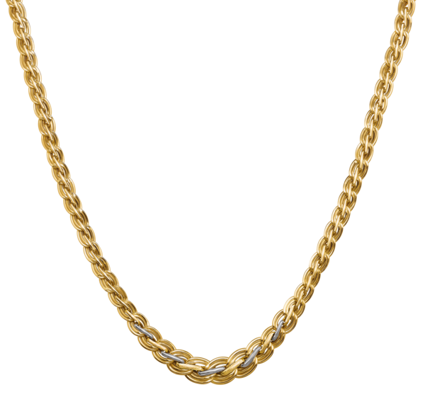  Collier Or Bicolore 750 Millièmes code EAN 000000862189 
