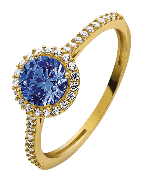  Bague Or 375 Millièmes Et Oxydes De Zirconium code EAN 000000893577 