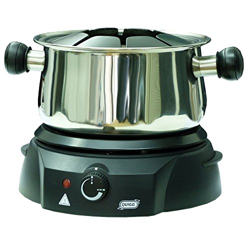 quig 17304 S50/06 Party Fondue Fondue au Chocolat käss Régulateur de température Fondue 1500 W 8 Personnes Marmite en acier inoxydable 0000026078335 QUIGG quig 17304 S50/06 Party Fondue Fondue au Chocolat käss Régulateur de température Fondue 1500 W 8 Personnes Marmite en acier inoxydable 0000026078335 QUIGG