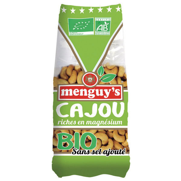 Noix de cajou grillées Bio