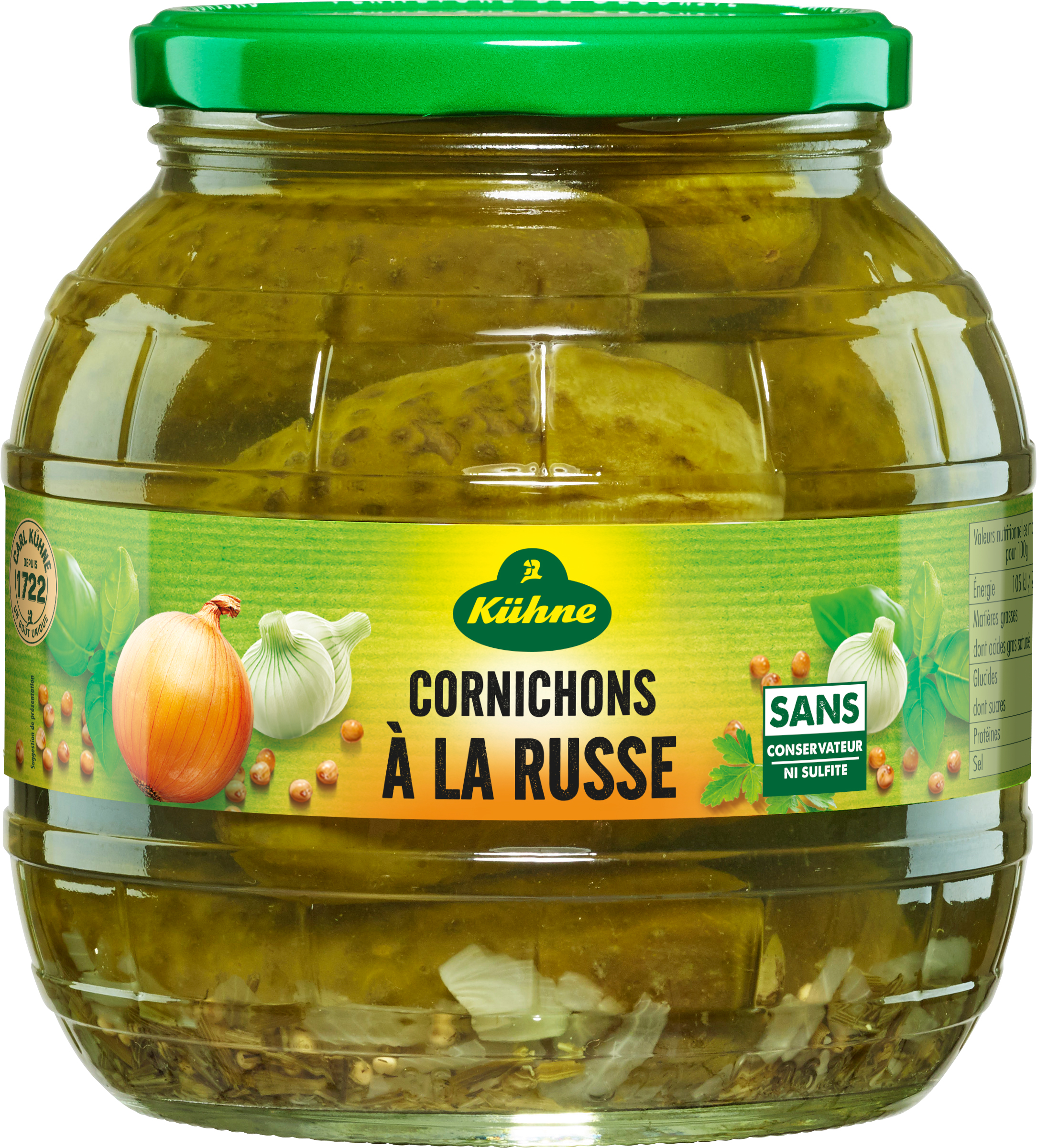 CORNICHONS À LA RUSSE 0000040122878 KÜHNE CORNICHONS À LA RUSSE 0000040122878 KÜHNE