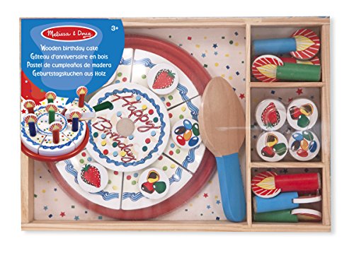 Melissa & Doug - 10511 - gâteau d'anniversaire en bois code EAN 0000772105118 
