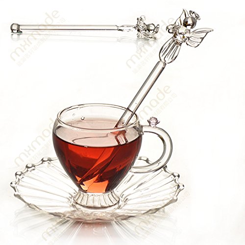 Agitateur Mélangeur Bâtonnet à Cocktail en Verr...