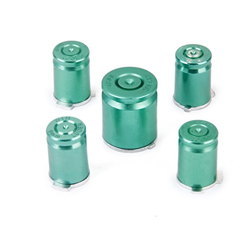 Generic Set 5Pcs Boutons de Balle Touches Thumbstick en Métal pour Manette Xbox 360 - Vert code EAN 0008853285315 
