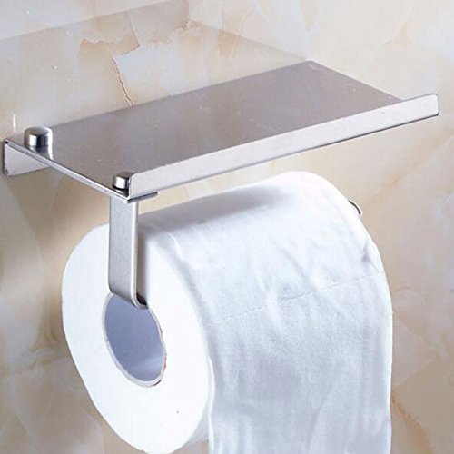 Porte-Papier en Inox de Salle de Bain Support d...