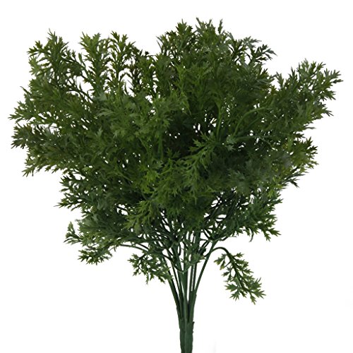 Plante Verte en Plastique Artificielle 6-Branch...