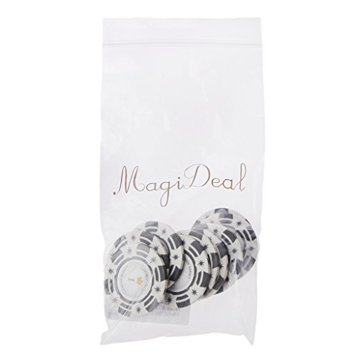MagiDeal 10x Chips Casino Jetons de Poker Mahjo...