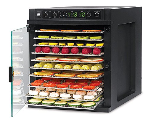 Déshydrateur Sedona Express Plateaux Inox Noir