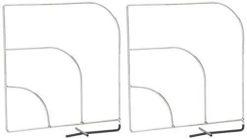 77170 grand séparateur pour étagère argenté